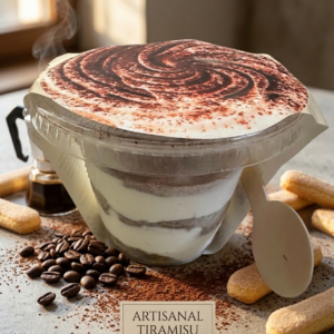 Authentic Italian Tiramisù - Artisanal Mascarpone Cream & Espresso
