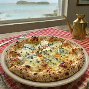 Homemade Pizza 4 Fromaggi