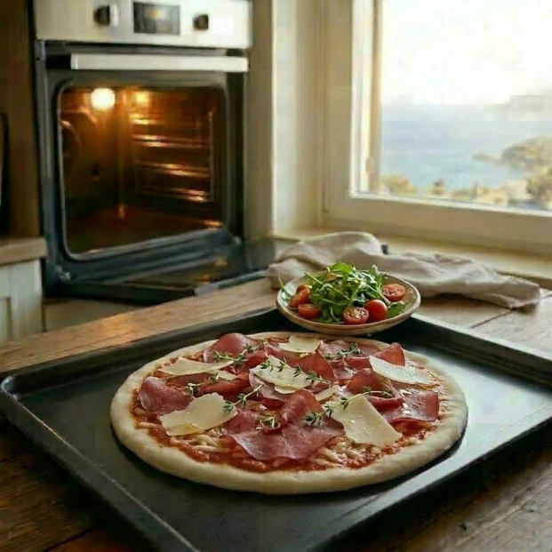 Handmade Frozen Pizza Bresaola
