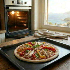 Handmade Frozen Pizza Poivron Poulet