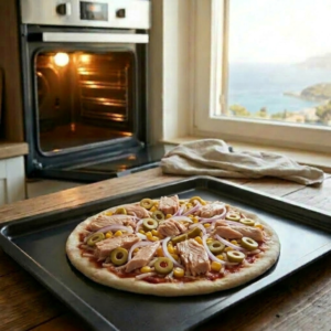 Handmade Frozen Pizza Tonno