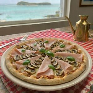 Handmade Pizza Funghi&Poulet