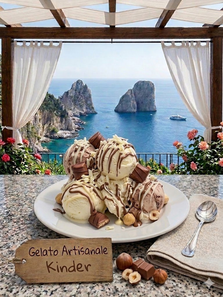 Authentic Italian Artisanal Gelato Kinder