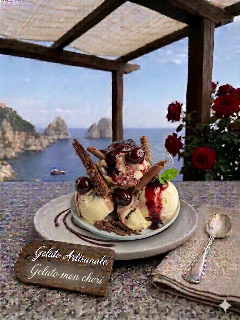 Authentic Italian Artisanal Gelato Black Forest