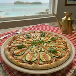 Handmade Pizza Mare Saumon