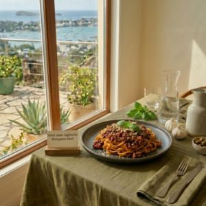 Handmade Tagliatelle Bolognese Beef