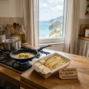 Handmade Artisanal Spaghetti Sauce Carbonara