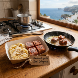 Handmade Artisanal Tagliatelle Beef Bolognese Frozen
